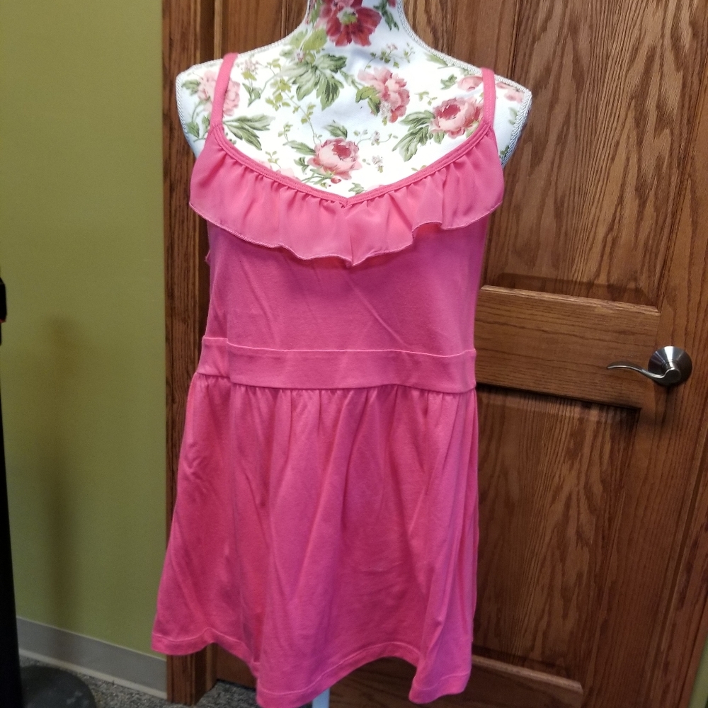 Torrid Hot Pink Babydoll Tank